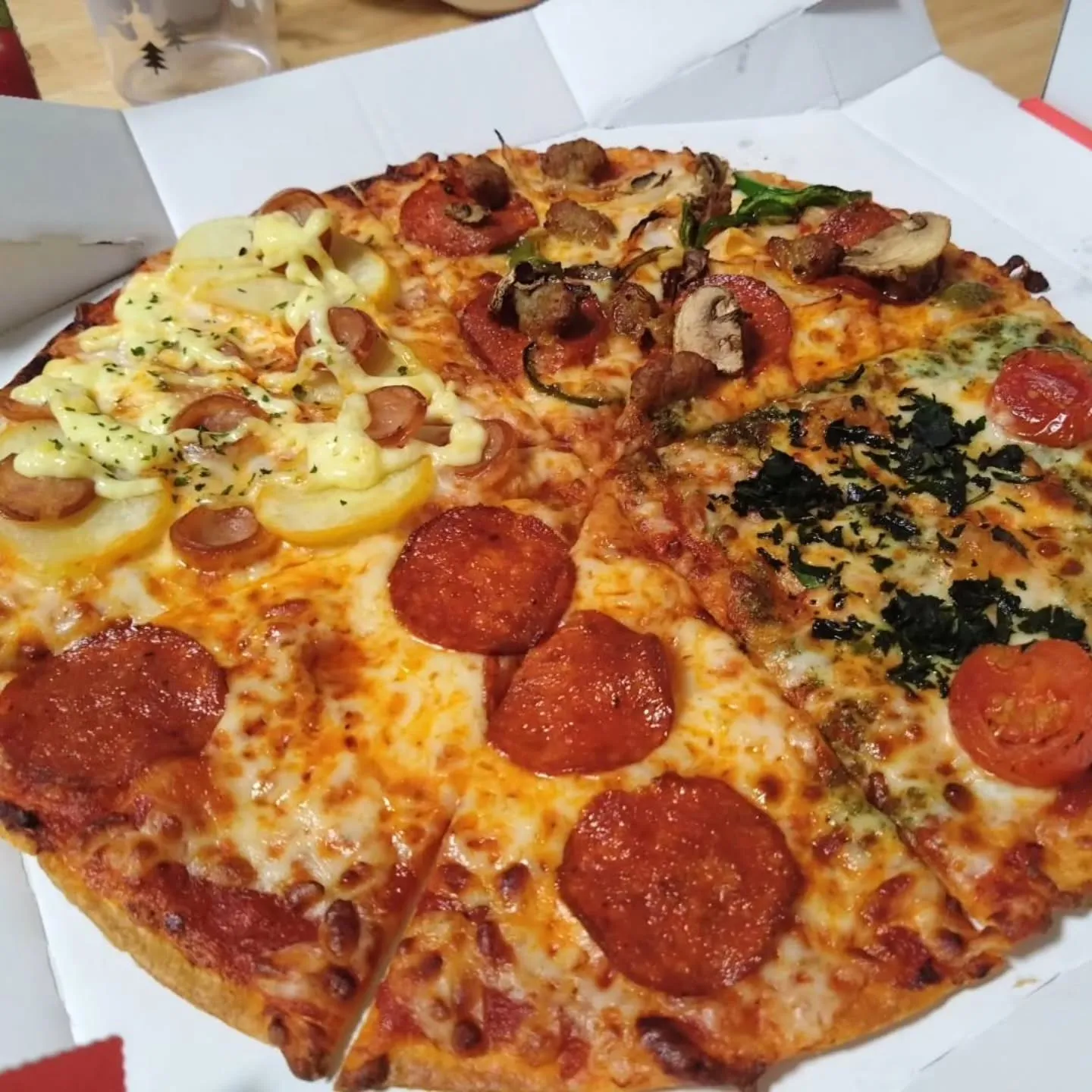 大将晩ご飯ぱん🍕