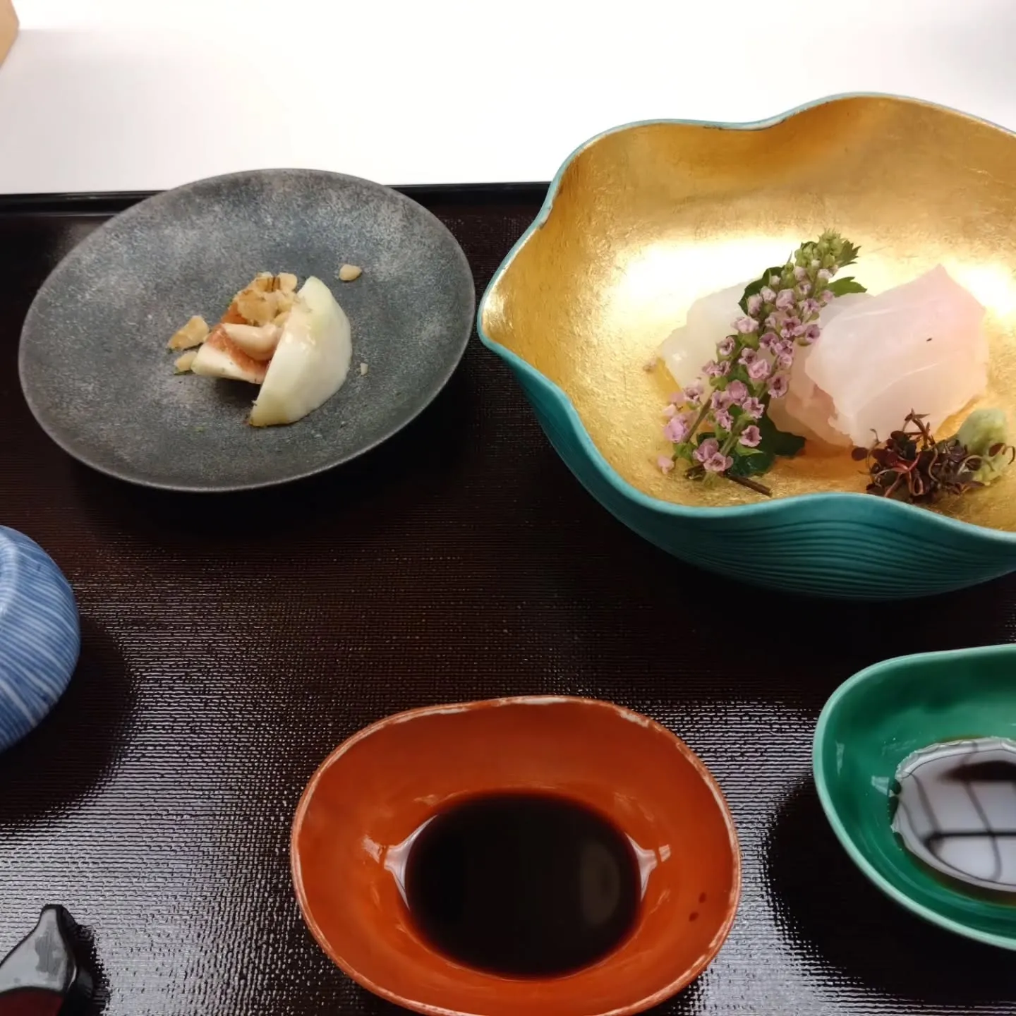 久しぶりに懐石料理食べました🤤